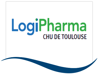 Logo LogiPharma - CHU Toulouse